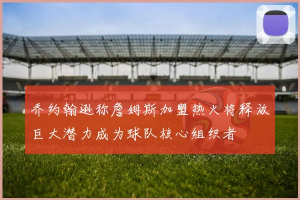 乔约翰逊称詹姆斯加盟热火将释放巨大潜力成为球队核心组织者
