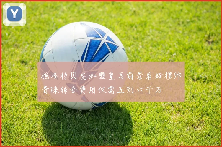 施洛特贝克加盟皇马前景看好穆帅青睐转会费用仅需五到六千万